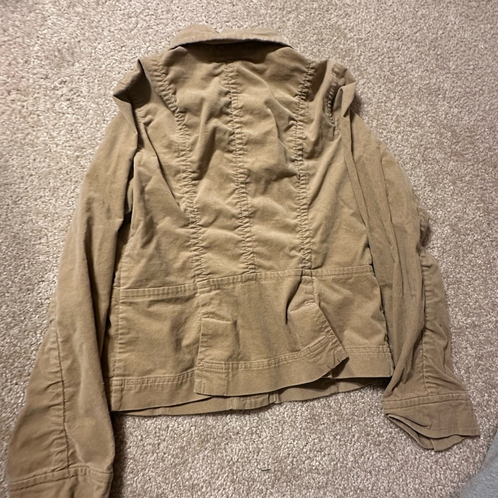 Loft Beige Collared Jacket - image 3